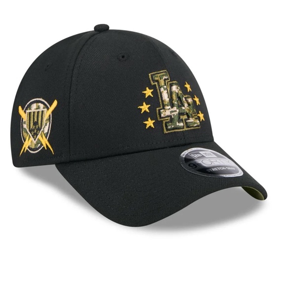 Dodgers New Era 940 Armed Forces Hat - Picture 1 of 8